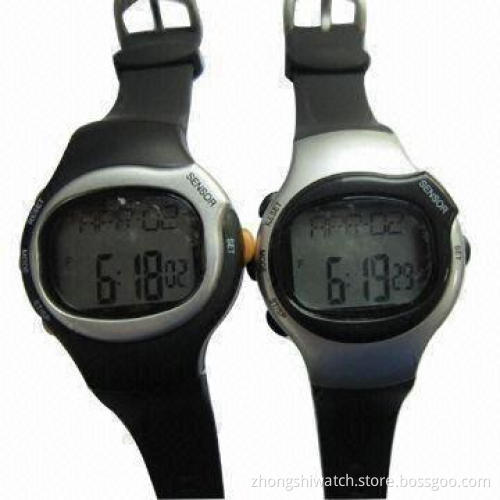 Multifunction Digital Sports Watch with Heart Monitor Function Movement